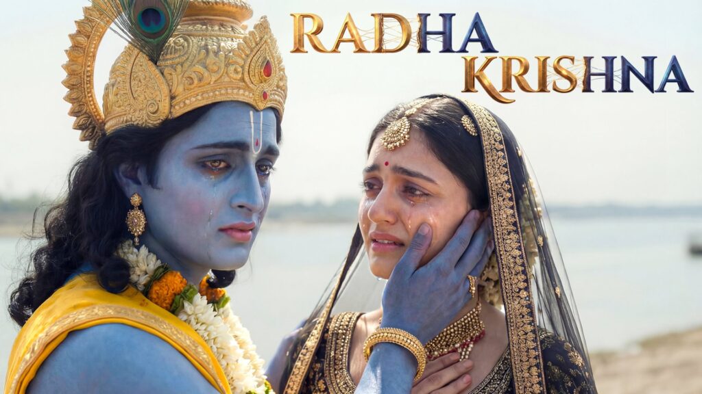 Still from Radha Krishna, an animated feature-length devotional film