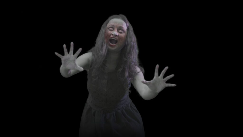 Still from My Love is Vengeance: the ghost