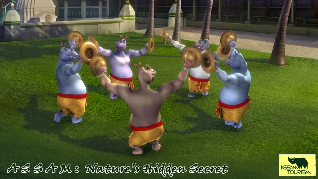 Final 3D frame from Assam: Nature's Hidden Secret, the Assam Tourism animated campaign