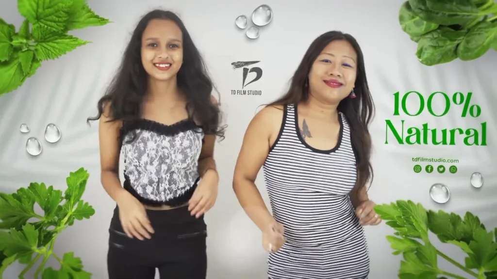 Still from a music video produced by TD Film Studio