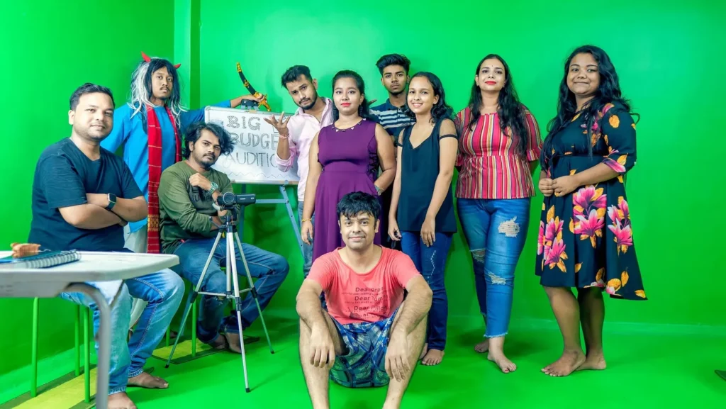 Onscreen Acting Workshop batch photo, acting and filmmaking training by Tarunabh Dutta