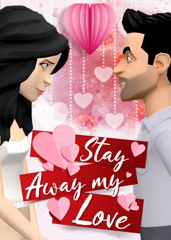 Poster of Stay Away My Love, an animated film by TD Film Studio